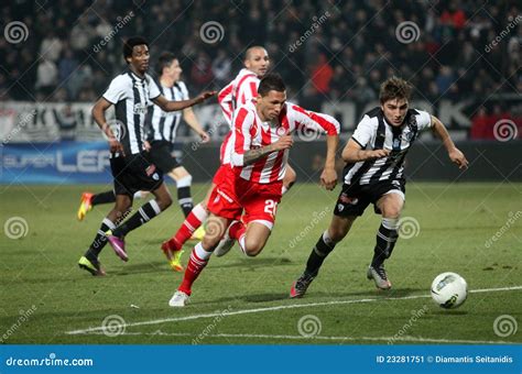 Football Match between Paok and Olympiakos Editorial Photo - Image of ...