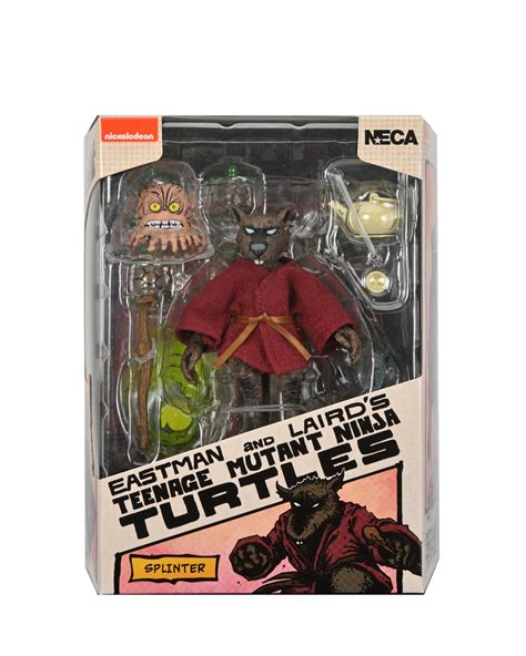 Teenage Mutant Ninja Turtles Mirage Comics 7” Scale Action Figures