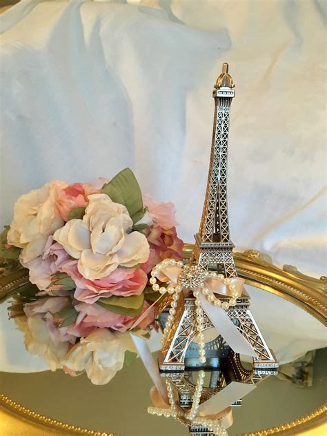 Eiffel Tower Centerpiece Parisian Theme Decor French Inspired Centerpiece Paris Theme Wedding