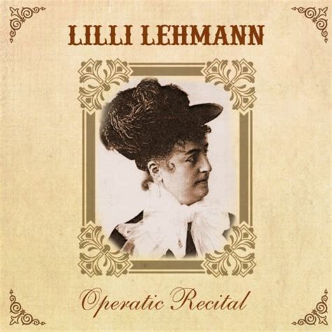 Amazon Music Lilli LehmannのOperatic Recital Explicit Amazon co jp