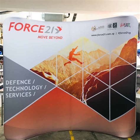 Tension Fabric Banner Display Singapore | Tension Fabric Printing