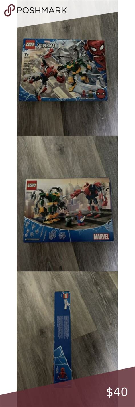 LEGO Marvel 76198 Spider-Man: Spider-Man & Doc Ock Mech Battle New ...