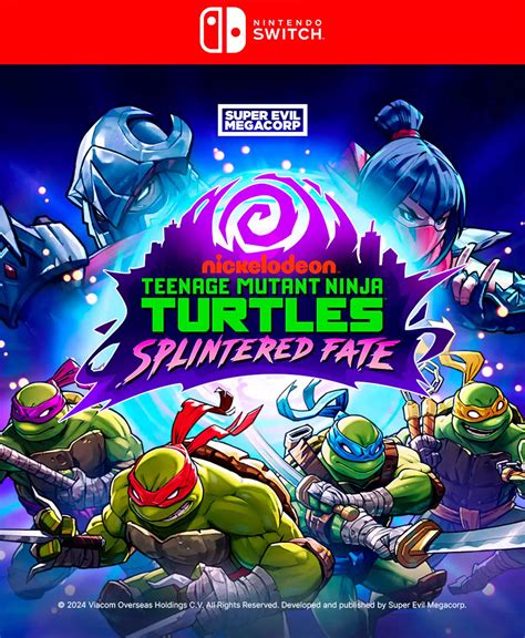 Teenage Mutant Ninja Turtles Splintered Fate Nintendo Switch