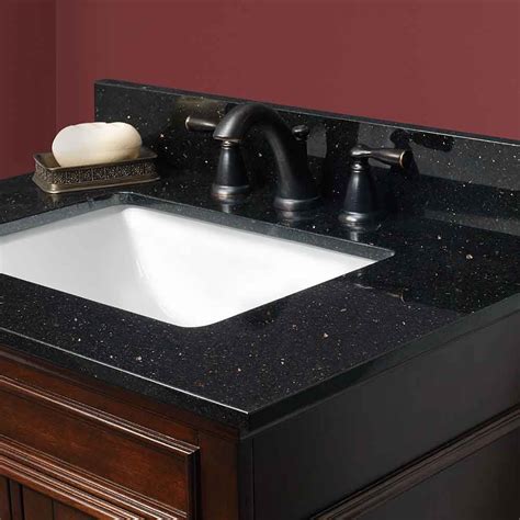 Granite Top For Bathroom Vanity / Lesscare Bathroom Vanity Tops Granite ...