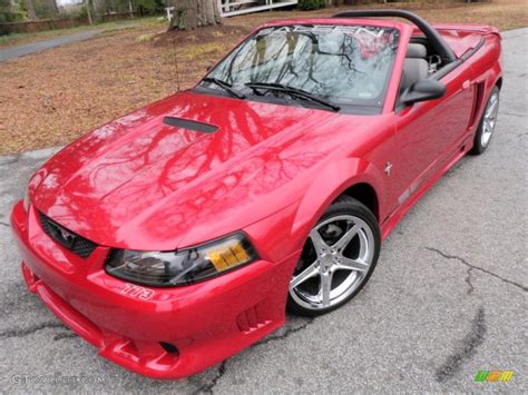 Laser Red Metallic Ford Mustang Saleen S Speedster Exterior