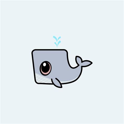 cute cartoon whale 20792681 Vector Art at Vecteezy