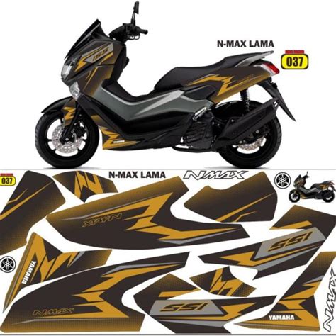 Jual Bisa Cod Stiker Striping Decal Yamaha Nmax Old Lama