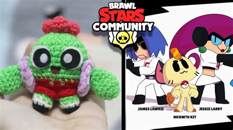 BRAWL STARS COMMUNITY Toon Spike Tejido Jugador Arrepentido Miau Kit