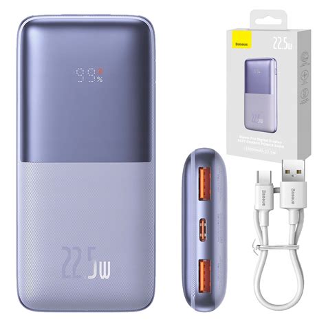 Baseus Power Bank Mah Mocny W Szybki Powerbank Kabel Usb