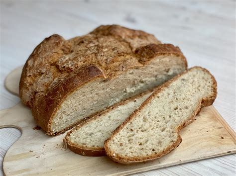 Einfaches Brot Backen Knuspriges Haferflocken Quark Brot Anf Ngerbrot