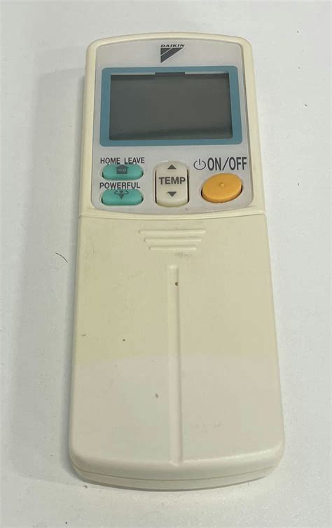 Daikin Remote Control Arc433a5 Used Spare Parts For Air Conditioners And Heat Pumps