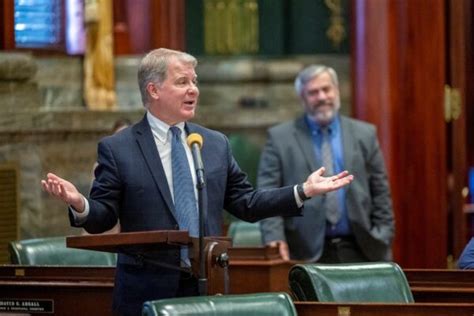 Senator Argall On The Floor Senator David Argall