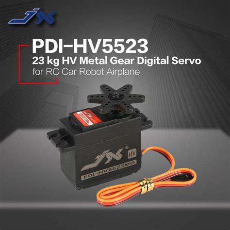 Buy JX PDI HV5523 23kg HV Metal Gear Digital Servo For RC Car Robot