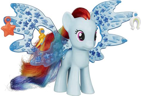 New My Little Pony Rainbow Dash Cutie Mark Charm Wings Figure Available