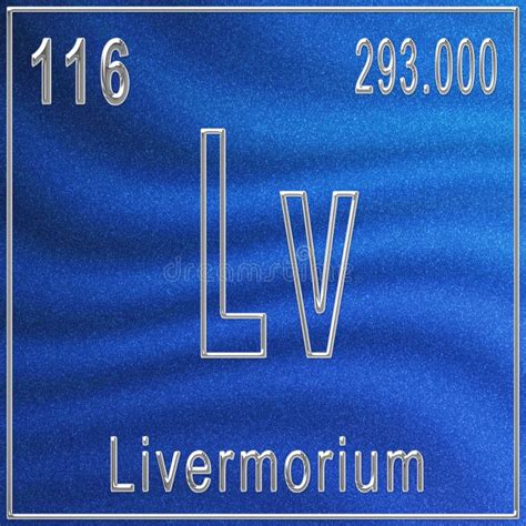 Element Livermorium Stock Illustrations – 232 Element Livermorium Stock ...