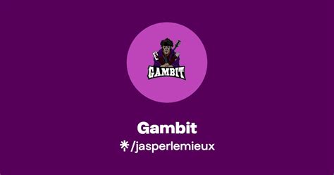 Gambit Twitter Instagram Tiktok Twitch Linktree