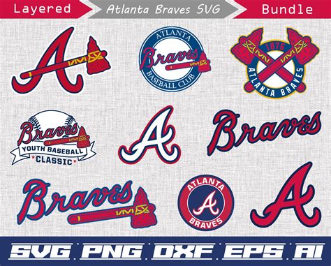 Atlanta Braves Cut Files Atlanta Braves Svg Png Dxf Eps Ai Braves