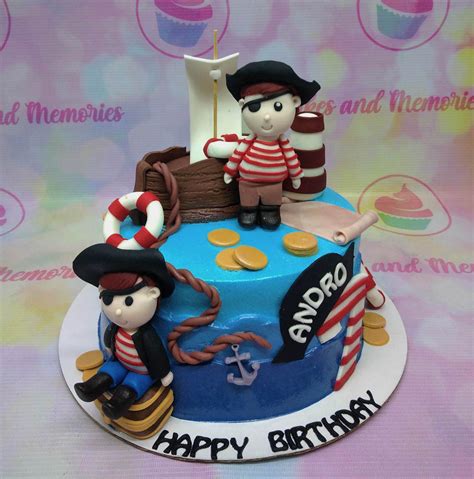 Pirate Cake 105 Cakes And Memories Bakeshop