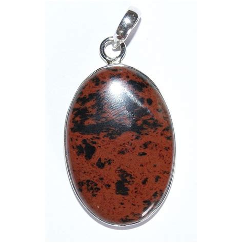 Mahogany Obsidian Pendant - Bhuvah