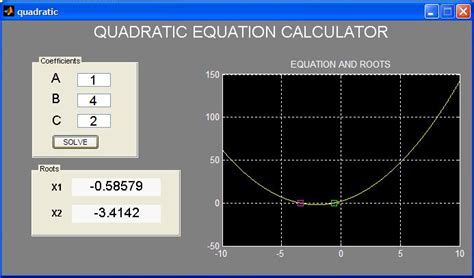 How To Solve Quadratic Equations In Matlab Simulink Tessshebaylo