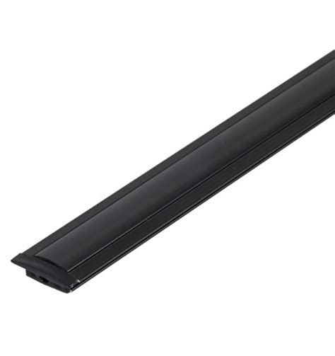 Perfil De Embutir Slim Linear X X Cm Alum Nio Preto Gaya