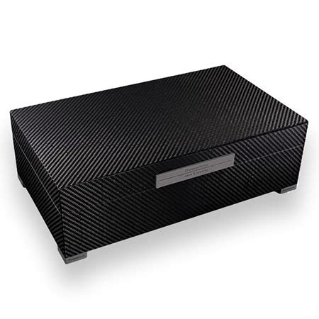 Prometheus Platinum Humidor Carbon Fiber The Tobacconist Of Greenwich