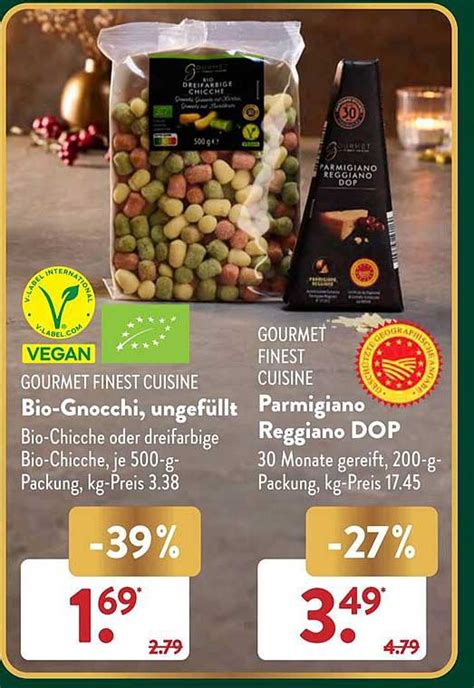 Gourmet Finest Cuisine Bio Gnocchi Ungef Llt Oder Parmigiano Reggiano