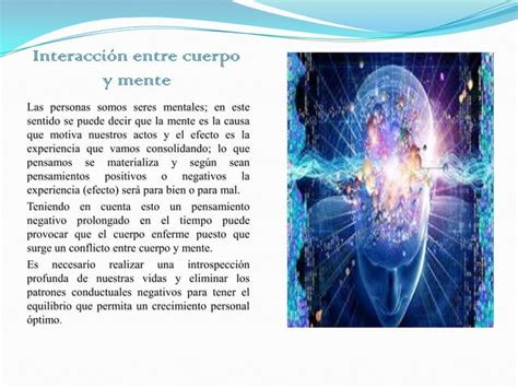 La Armon A Entre Cuerpo Y Mente En El Crecimiento Personal Ppt