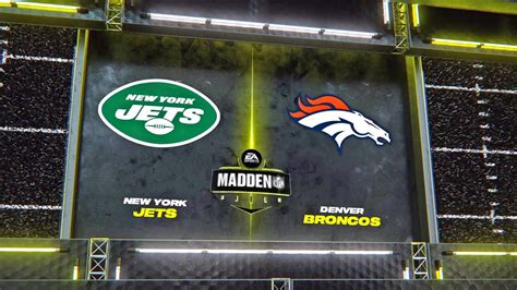 Madden NFL 24 New York Jets Vs Denver Broncos Week 5 Simulation