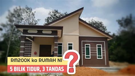 Pelan Rumah Bajet 30k 2020 Design Rumah Bajet 30k 2 Bilik Tidur 1