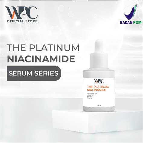 Serum Super Platinum Niacinamide Atasi Flek Pengecil Pori Wijaya Platinum