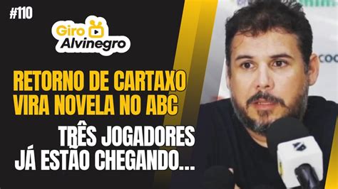 GIRO ALVINEGRO 110 VOLTA DE CARTAXO VIRA NOVELA NO ABC QUE JÁ