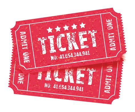 Red Set Of Tickets Aix Les Bains Spectacles