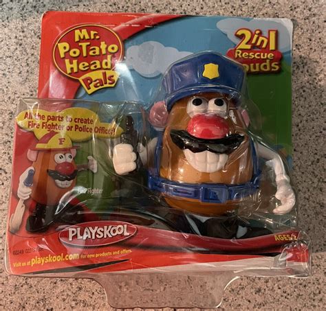 Mavin Mr Potato Head Rescue Spud 2 In 1 Police Officer Fire Fighter