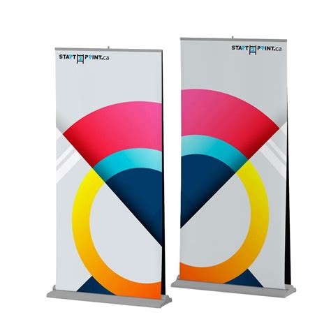 Double Sided Pull Up Banners | Signs & Displays | Start2print.ca