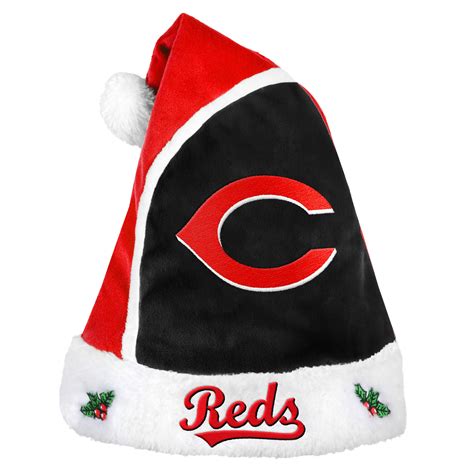 Cincinnati Reds 2015 Christmas Santa Hat Detroit Game Gear Hats