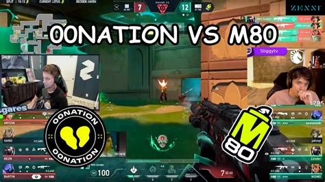 Sliggy And Sean Gares React To 00 Nation Vs M80 YouTube