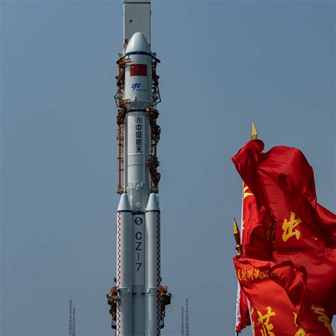 Live China Prepares To Launch Tianzhou Cargo Spacecraft Cgtn