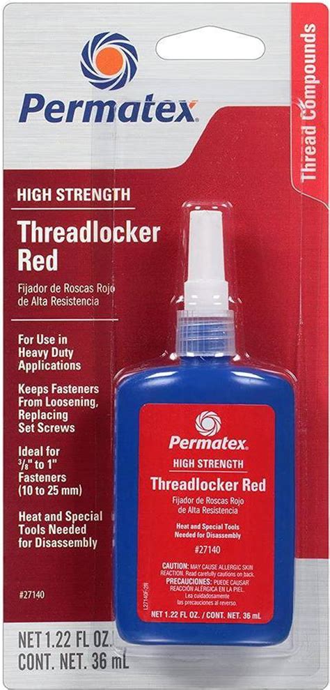 Permatex High Strength Threadlocker RED 36mL Price