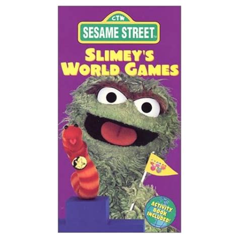 Amazon.com: Sesame Street - Slimey's World Games [VHS]: Carlo Alban ...