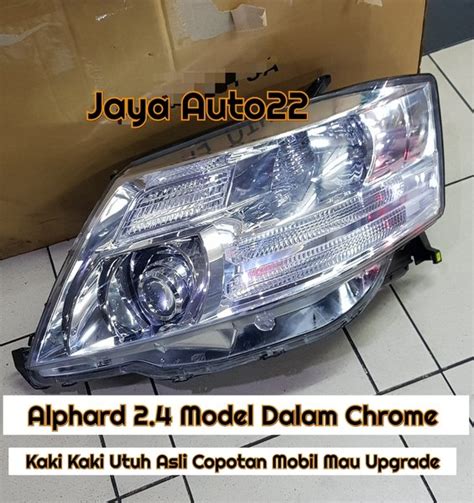 Jual Headlamp Head Lamp Lampu Depan Toyota Alphard G V Asg Mz Mzg