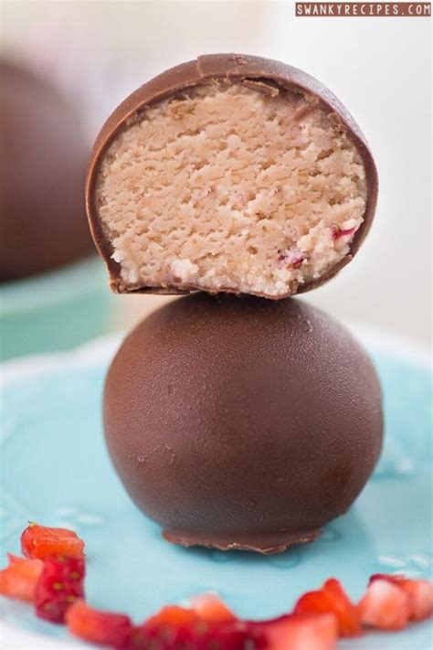 Strawberry Cheesecake Truffles Swanky Recipes