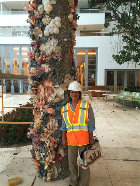 Finishing Up Columns At Faena Hotel Miami Beach Christa Wilm For