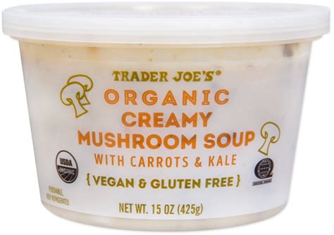 Trader Joes Organic Creamy Mushroom Soup Fig App