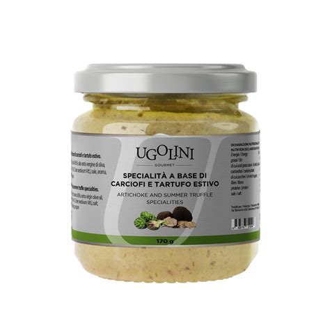 Crema Di Carciofi E Tartufo Nero Estivo Senza Glutine Gr Luxureat