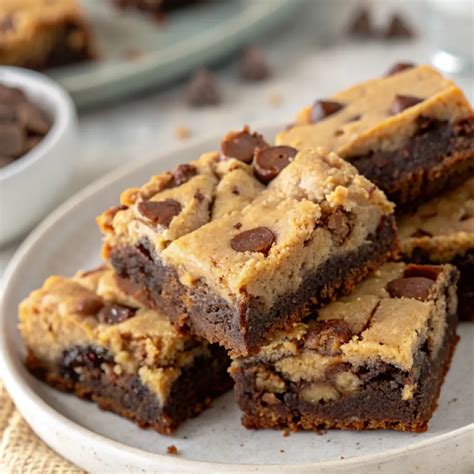cookie dough brownies clara plate