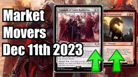 MTG Market Movers Dec 11th 2023 Warhammer 40k Card Skyrockets Due