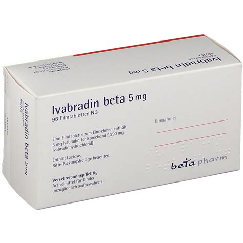 Ivabradin Beta Mg St Mit Dem E Rezept Kaufen Shop Apotheke