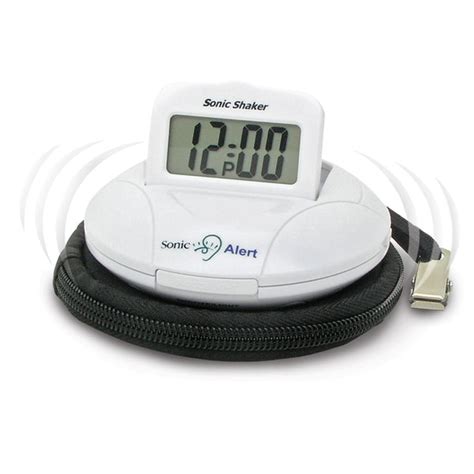 Sonic Alert Portable Vibrating Alarm Clock - SBP100 | iHear