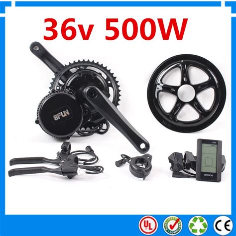 Acheter Bafang Bbs01 36v 500w Ebike Moteur Avec Lcd 8fun Mi